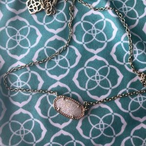 White Kendra Scott Necklace